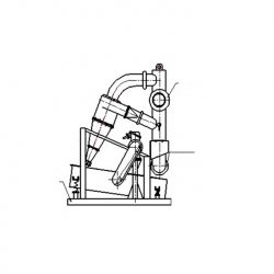 Mini Bored Piling Machine Drilling Mud Desilter Mud Desander for sale