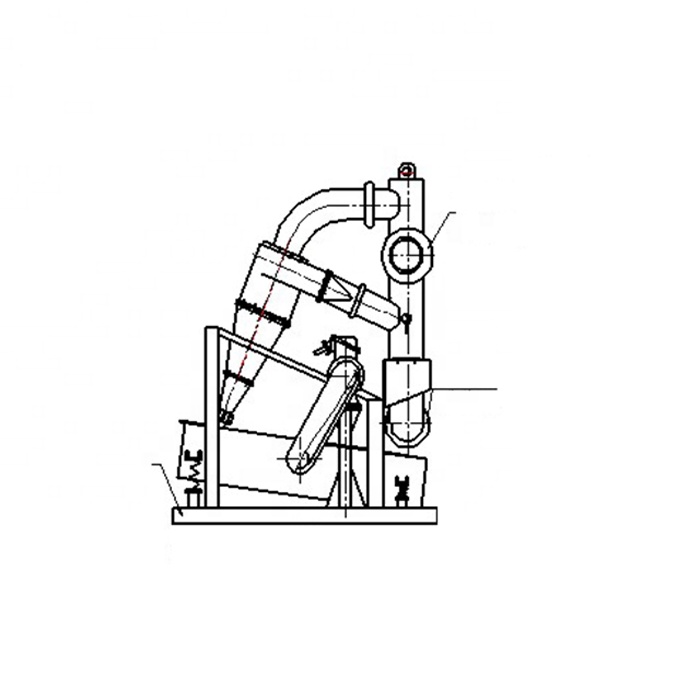 Mini Bored Piling Machine Drilling Mud Desilter Mud Desander for sale